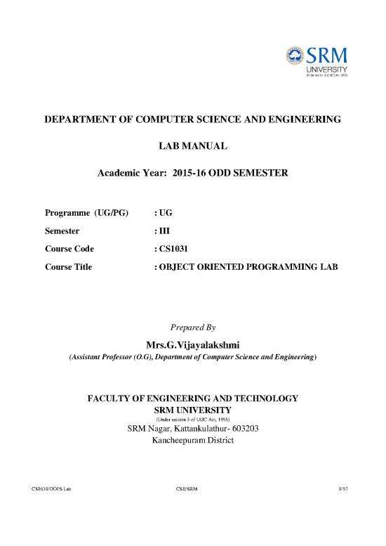 picture1_Computer Science Thesis Pdf 196727 | Oopl Cs 1031 Lab Manual April 2016