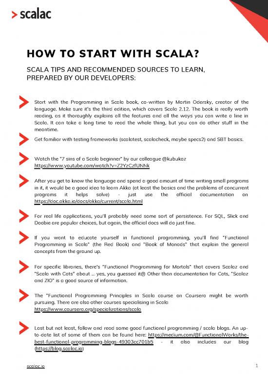 picture Scala Book Pdf 196370 | Recommended Sources Scala