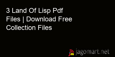 picture 3 Land Of Lisp Pdf Files | Download Free Collection Files