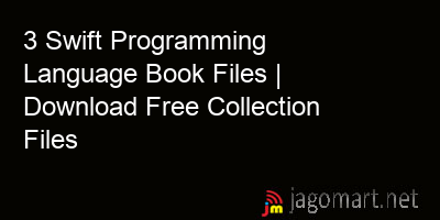 picture 3 Swift Programming Language Book Files | Download Free Collection Files