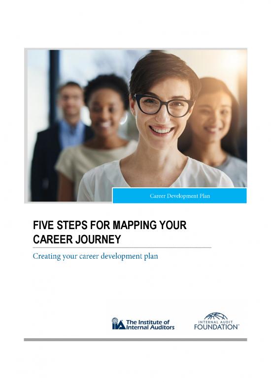 picture Career Development Plan Examples Pdf 199719 | 5 Steps For Mapping Your Career Journey