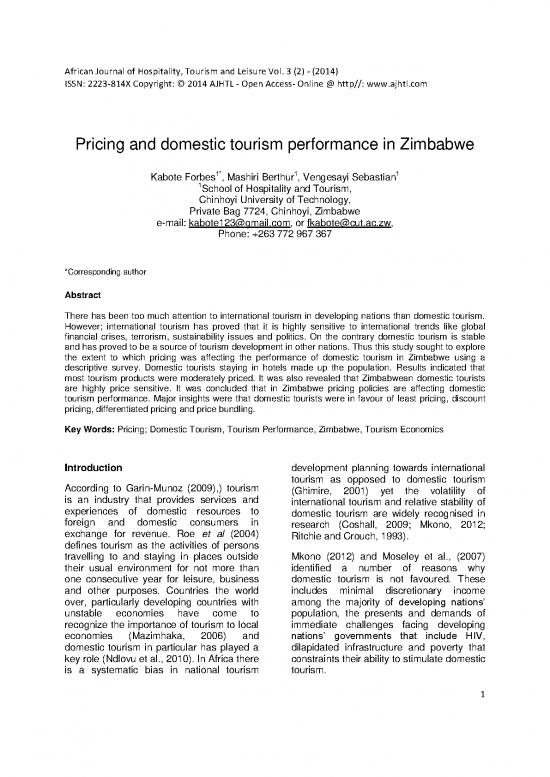 picture1_Tourism Pdf 200199 | Article 43 Vol 3 2 July 2014