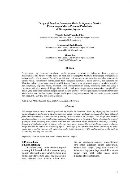 picture_Tourism Pdf 200514 | Artikel Perancangan Media Promosi Pariwisata Di Kabupaten Ja