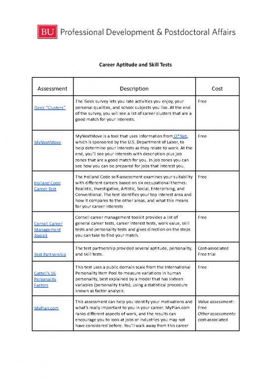 picture Career Pdf 199266 | Career Assessment Tests