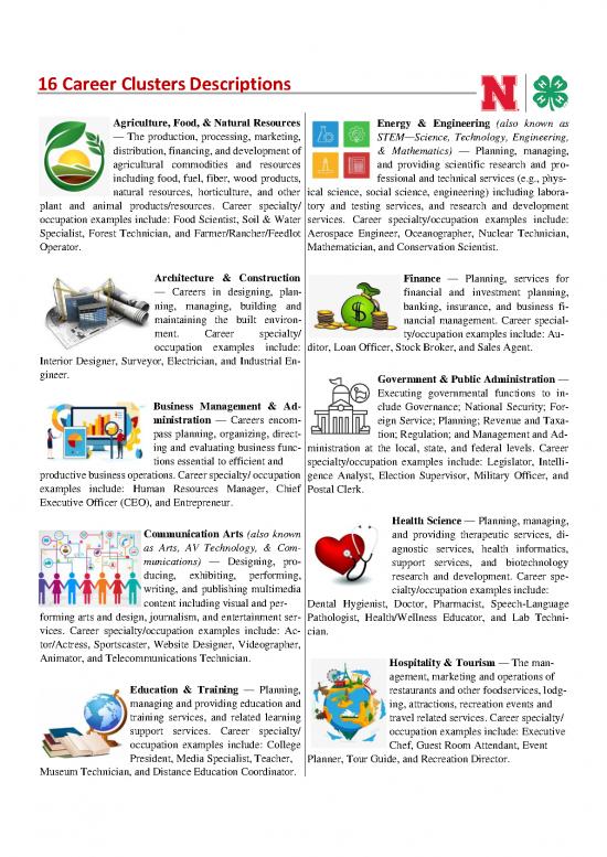 picture1_Career Pdf 198921 | Career Cluster Descriptions