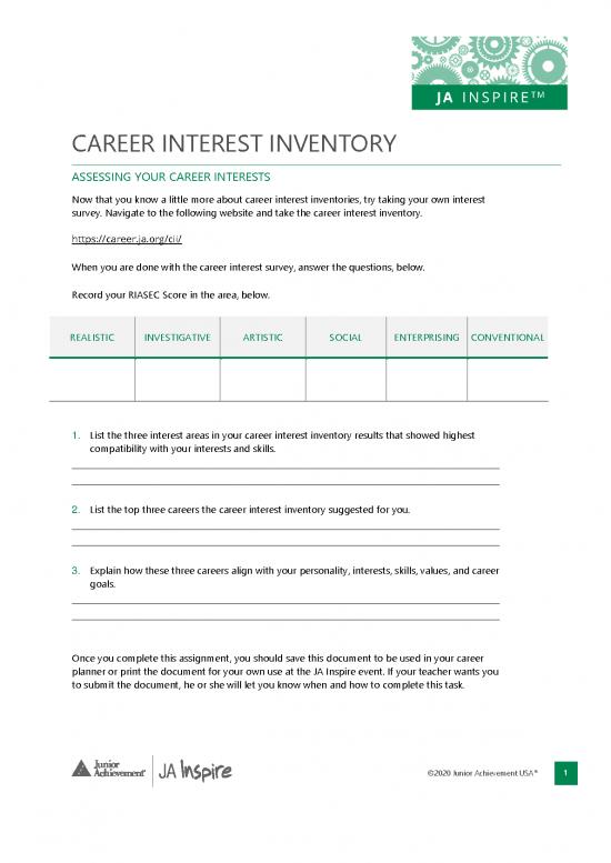 picture_Career Pdf 199165 | Career Interest Inventory Form