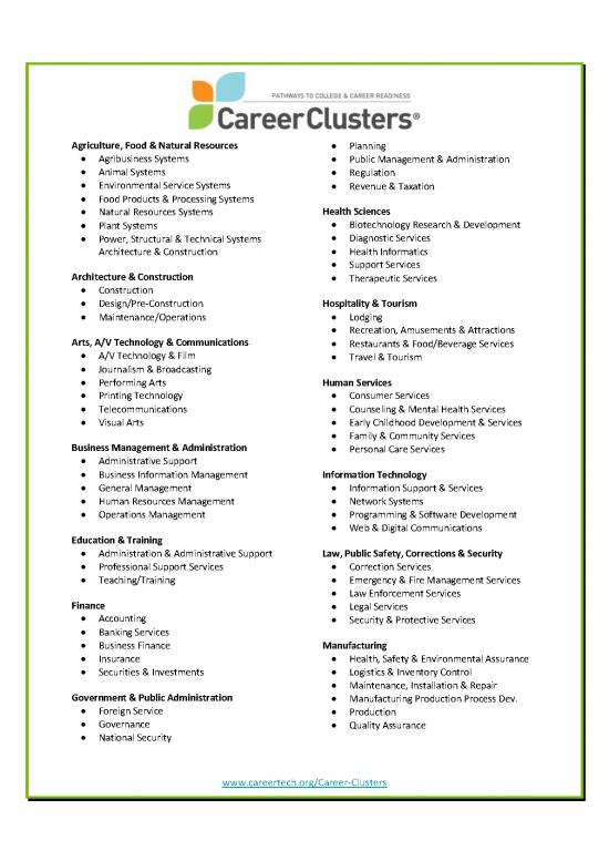 picture1_Tourism Pdf 198930 | Careerclusterspathways
