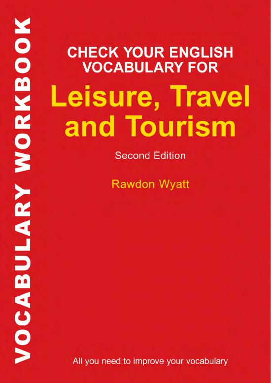 picture1_Tourism Pdf 200158 | Check Your English Vocabulary For Leisure Travel And Tourism 1