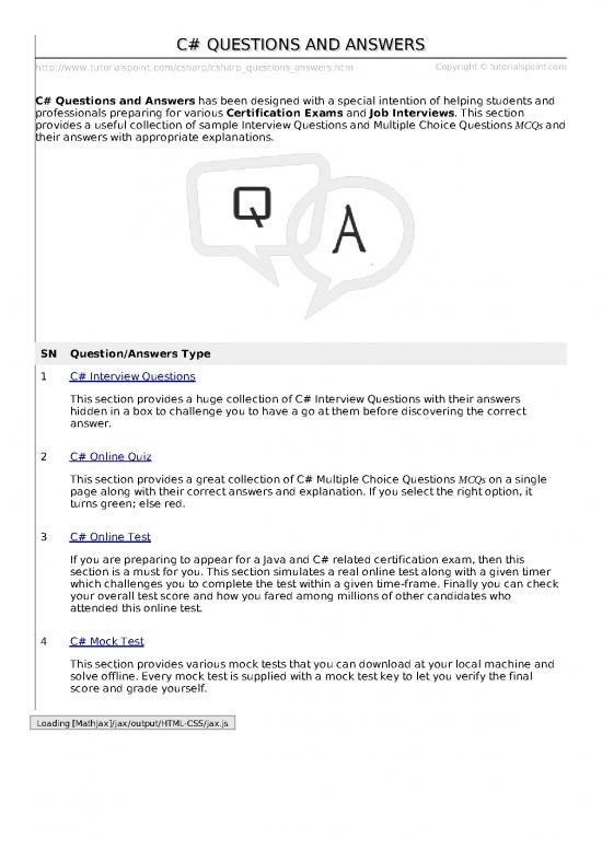 picture_Pdf Job Interview 198403 | Csharp Questions Answers
