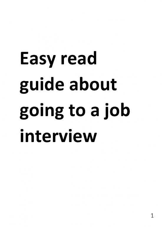picture Pdf Job Interview 199536 | Easy Read Guide About Going To A Job Interview (2)
