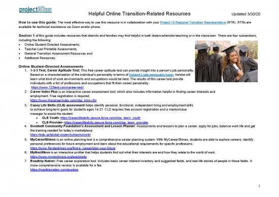 picture Career Pdf 198849 | Helpful Online Transition Resources Revised For Final Posting 20