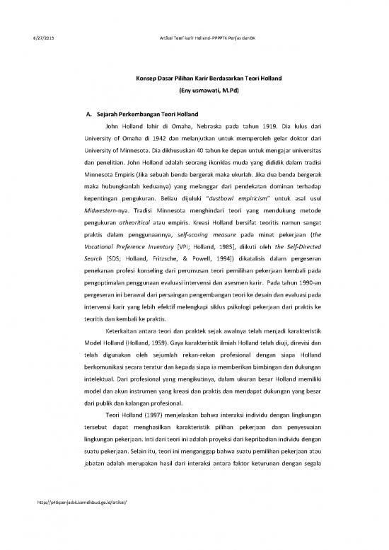picture_Holland Theory Pdf 199135 | Hollands Presentation