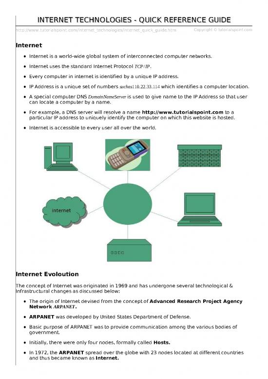 picture_Tutorialspoint Pdf 198405 | Internet Quick Guide