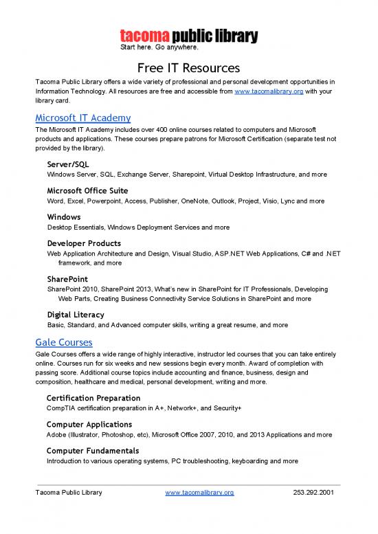 picture_Certification Pdf 198339 | It Resources At Tacoma Public Library