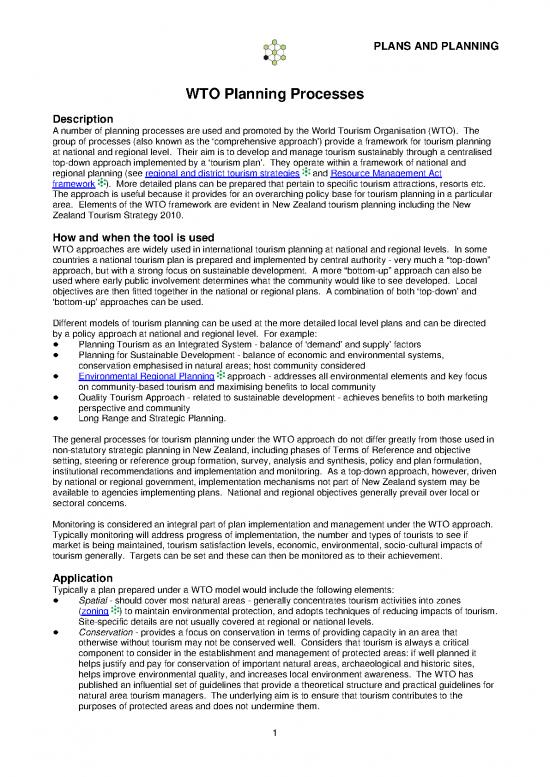picture1_Tourism Pdf 200411 | Itp309 Wto Planning Processes