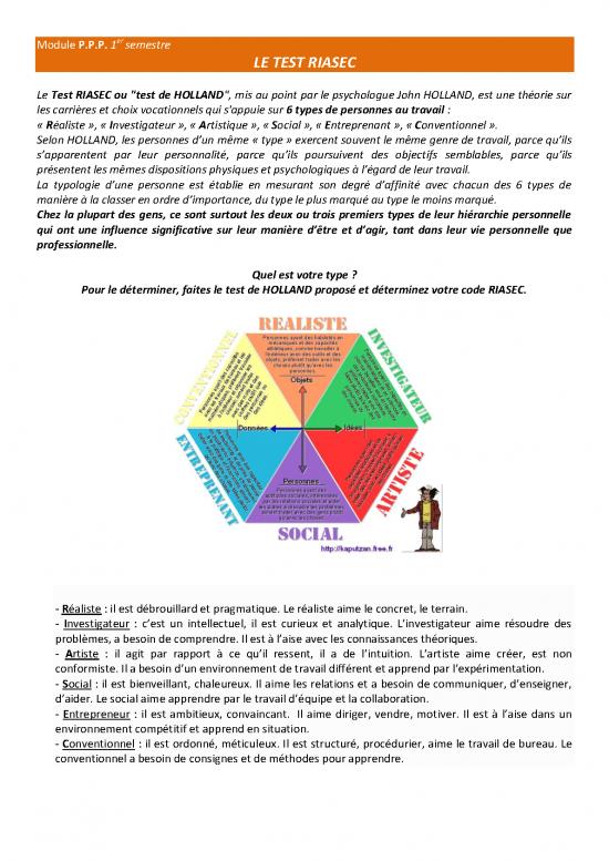 picture Riasec Test Pdf 198720 | Le Test Riasec