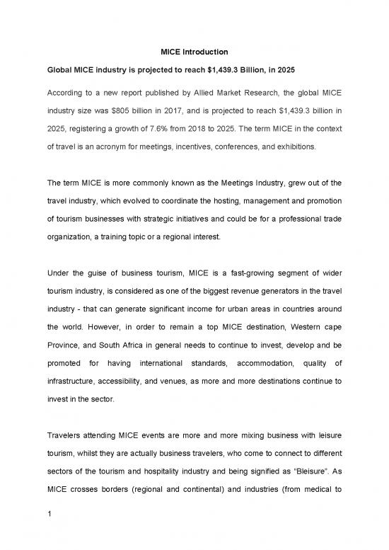 picture1_Tourism Pdf 200444 | Mice Assessment