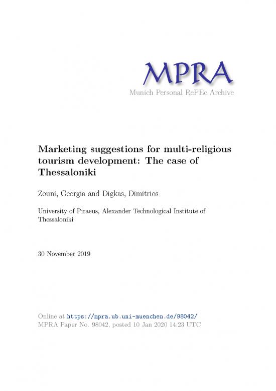 picture_Marketing In Tourism Pdf 200017 | Mpra Paper 98042