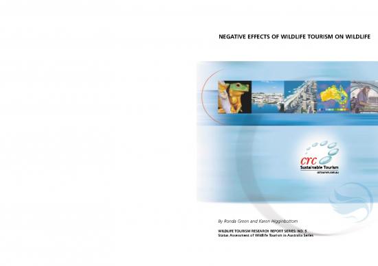 picture1_Tourism Pdf 200448 | Negative Effects Of Wildlife Tourism On Wildlife