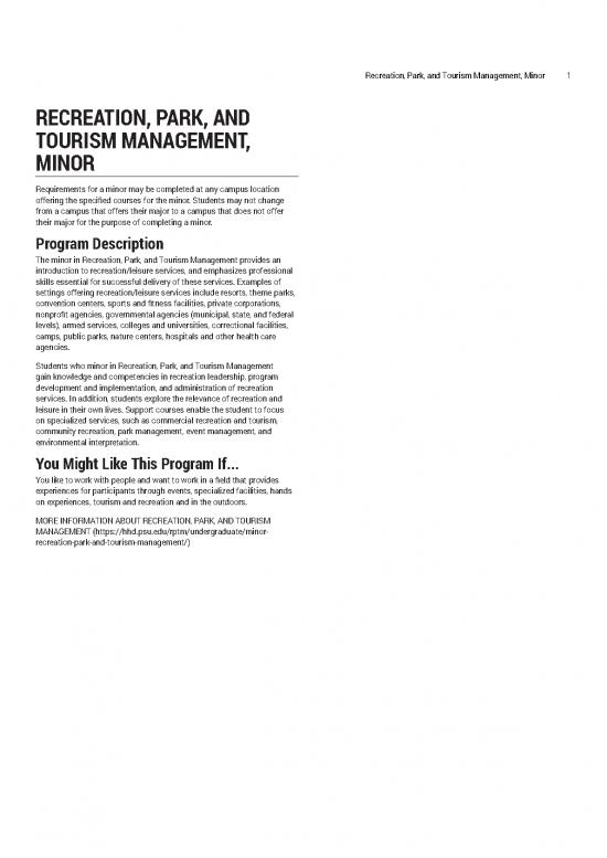 picture_Tourism Pdf 199835 | Recreation Park Tourism Management Minor Text