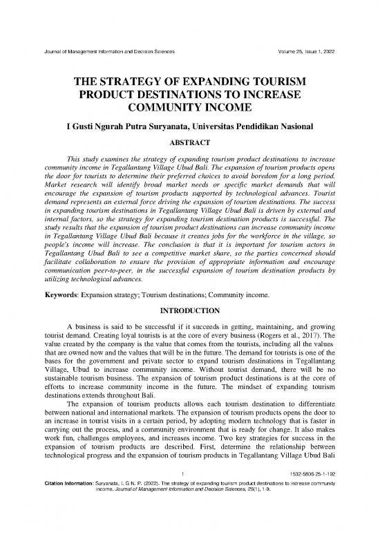 picture1_Tourism Pdf 200188 | The Strategy Of Expanding Tourism Product Destinations To Increase Community Income 1532 5806 25 1 102