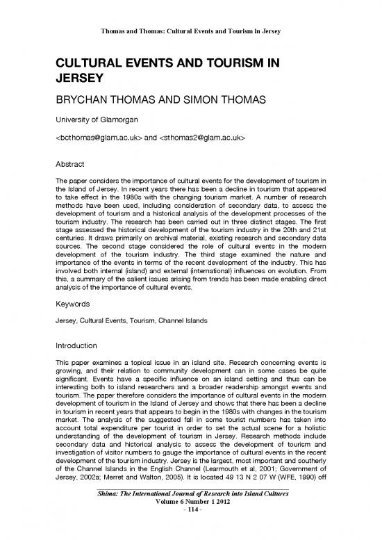 picture1_Tourism Pdf 200392 | Thomas & Thomas Shima V6n1 114 131