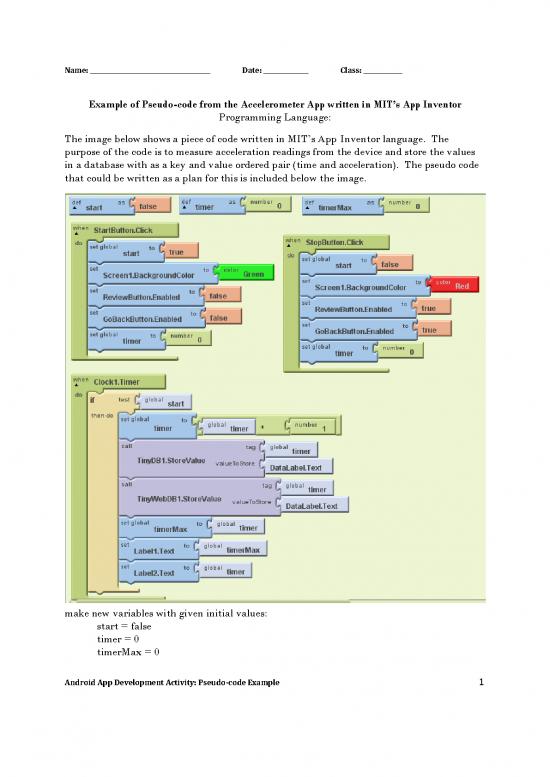 picture_Pseudo Code Pdf 198354 | Uno Accelerometer Lesson01 Activity1 Pseudo Code