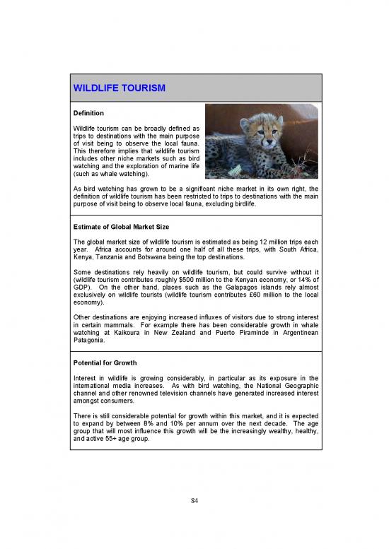 picture_Tourism Pdf 200365 | Wildlife