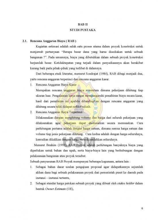 picture File Rab - Rencana Anggaran Biaya Id 20761 | 0173 05 Bab Ii 20190901123445