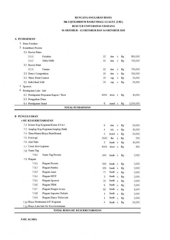 picture File Rab - Rencana Anggaran Biaya Id 20116 | 5 8th Ebl