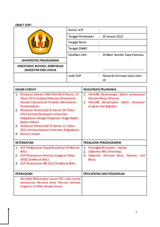 picture Kualifikasi Badan Usaha 20962 | 7 Form Sop Pemodalan Start Up