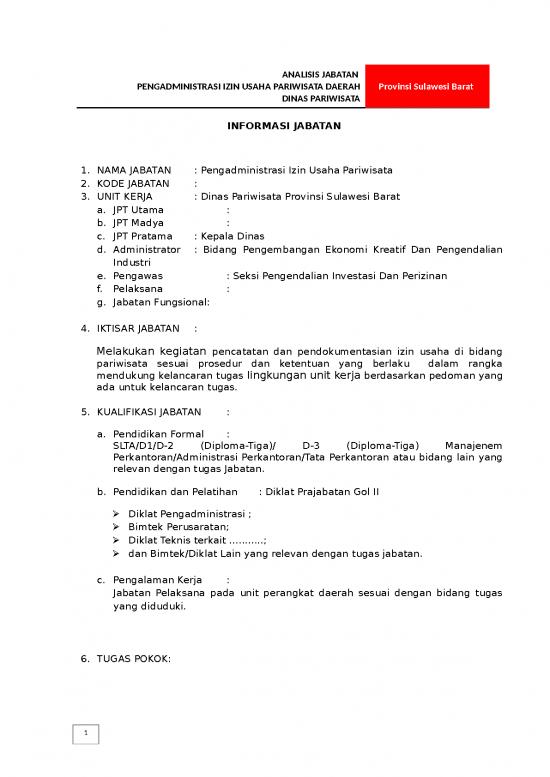 picture_Diploma Format Word 19226 | Anjab Pengadministrasi Izin Usaha Pariwisata