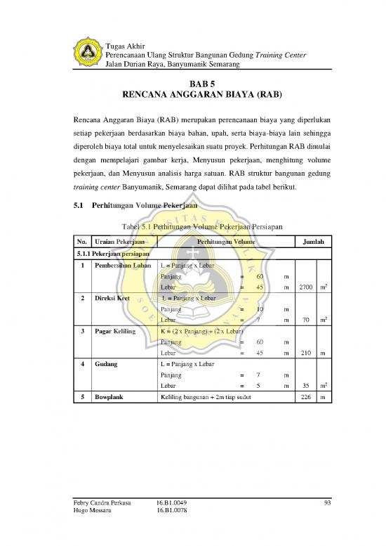 picture File Rab - Rencana Anggaran Biaya Id 20721 | B0049 Febry Candra Perkasa Bab V A