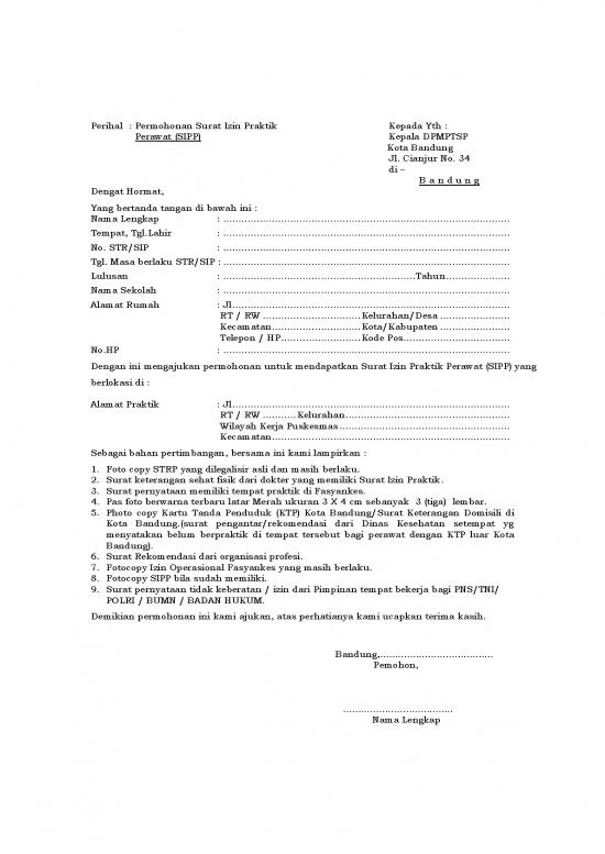 picture_Surat Izin Id 19356 | Form Sip Perawat Faskes