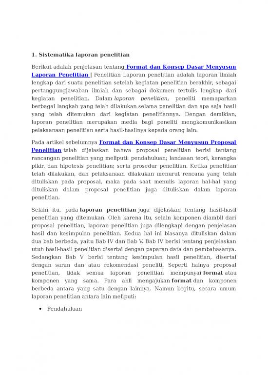 picture_Format Dan Konsep Dasar Menyusun Laporan Penelitian | File - Laporan Penelitian Id 19007