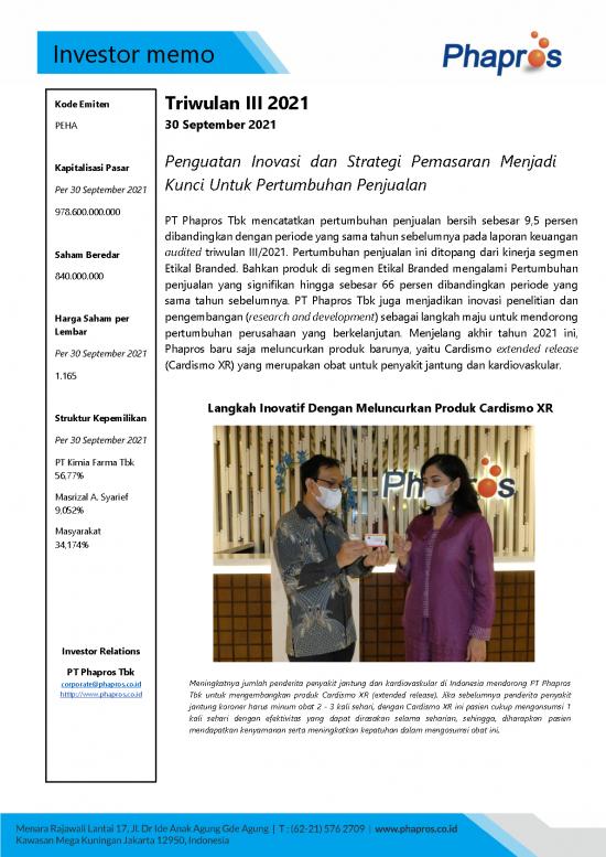 picture1_Format Info Memo Peha Triwulan 3 2021 | File Contoh - Memo