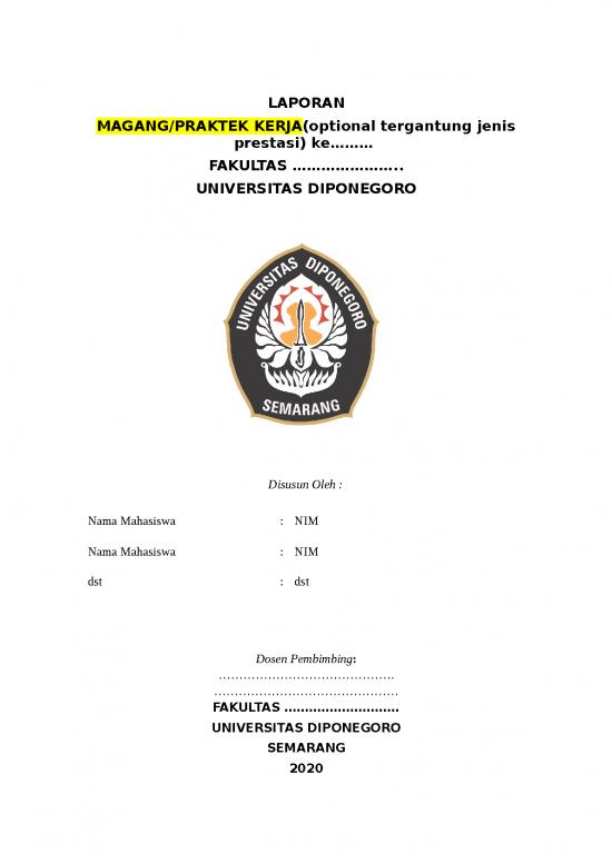 picture Pkl - Laporan Kerja Praktek | Format Laporan Magang Kerja Praktek