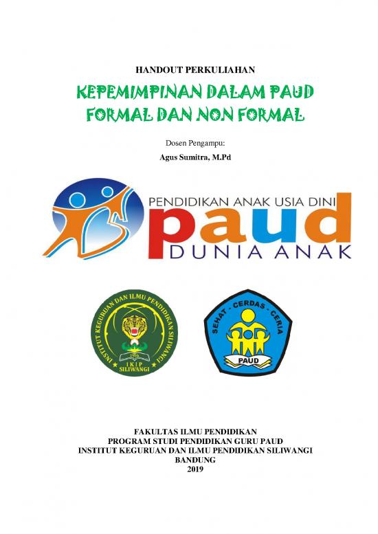 picture_Organisasi Adalah Pdf 19686 | Kepemimpinan Paud 2
