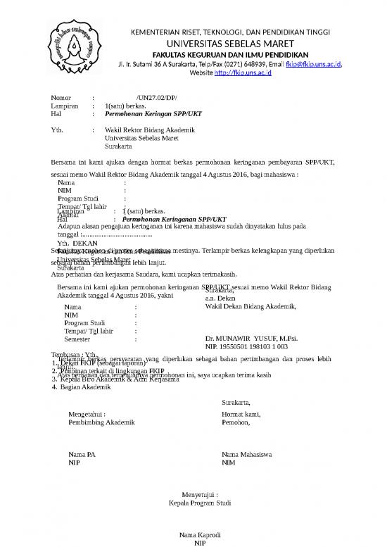 picture_Keringan Ukt Sesuai Memo Wr 11 | File Contoh - Memo