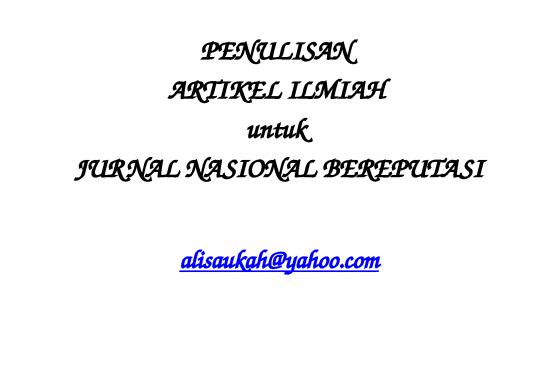 picture Contoh Karya Ilmiah Penelitian 19021 | Klinik Di Um Ttg Penulisan Artikel Di Jurnal Sinta 2