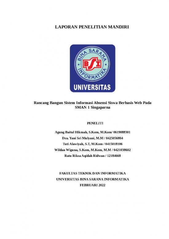 picture1_Laporan   Rancang Bangun Sistem Informasi Absensi Siswa Berbasis Web Pada Sman 1 Singaparna | File - Laporan Penelitian Id 19099