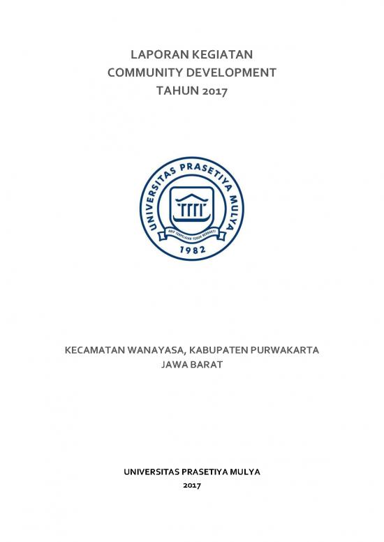 picture Laporan Comdev 2017 Wanayasa | File - Laporan Kegiatan Id 18689
