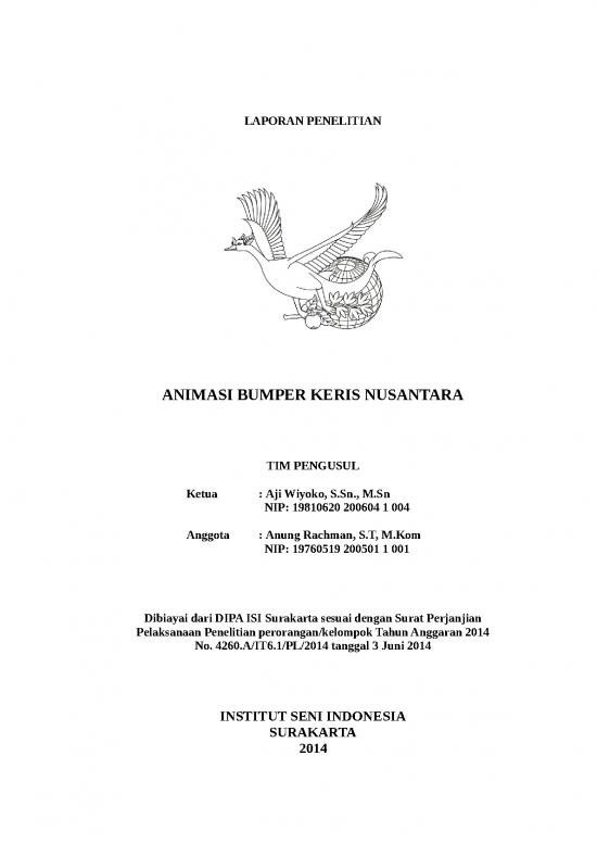 picture_Laporan Penelitian Animasi Bumper Keris Nusantara | File - Laporan Penelitian Id 18869