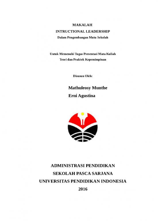 picture Makalah Tentang Leadership 19750 | Makalah Instructional Leadership