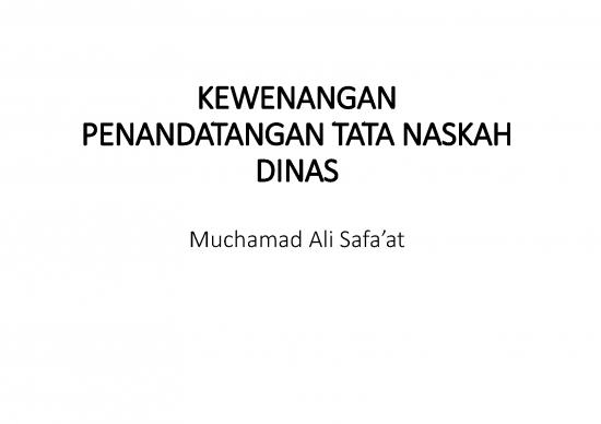 picture_Materi 2 Kewenangan Penandatanganan Tata Naskah Dinas | File Contoh - Memo
