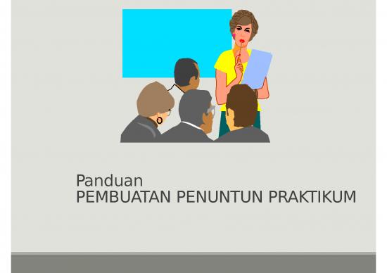 picture Pendidikan Ppt 21142 | Panduan Pembuatan Penuntun Praktikum