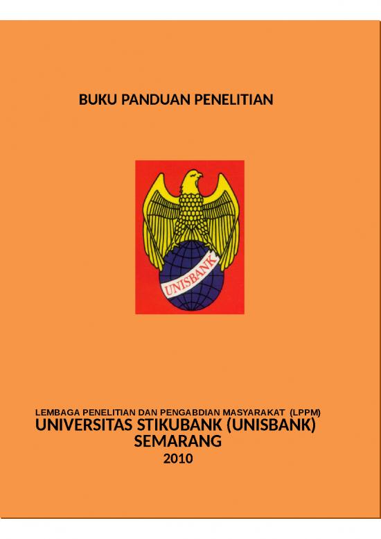 picture_Panduan Penelitian Unisbank 2011 | File - Laporan Penelitian Id 19041
