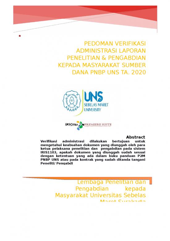 picture_Parameter Verifikasi Administrasi Dokumen Laporan P2m Pnbp Uns 2020 | File - Laporan Penelitian Id 19046