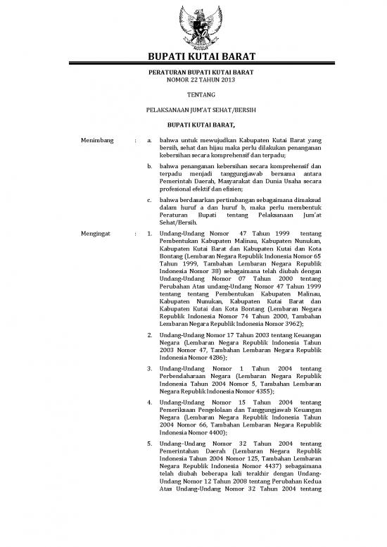 picture_Presentasi Usaha 19856 | Perbup Nomor 22 Tahun 2013 Tentang Pelaksanaan Jumat Bersih