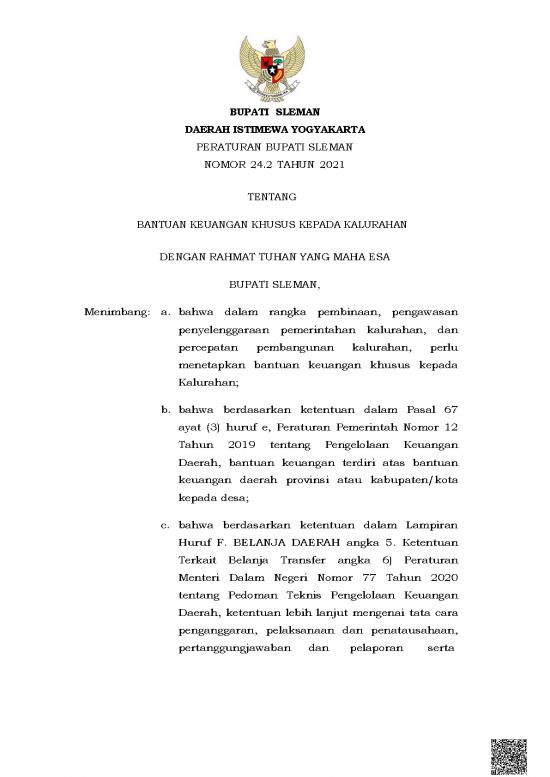 picture Pemerintah Desa Terdiri Dari 20604 | Perbup Sleman Nomor 2 Tahun 2021